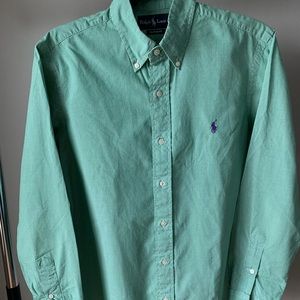 Ralph Lauren custom fit men’s button down shirt